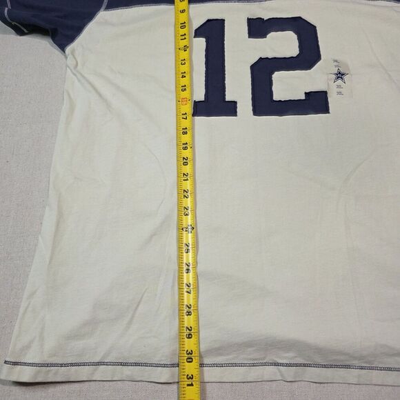 Dallas Cowboys Legends Collection Color Block #12 STAUBACH T-Shirt Size XXL NWT - Picture 10 of 10